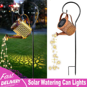 Solar Watering Can Light Garden Outdoor Waterproof Kettle 