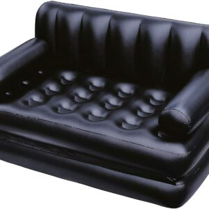 SOFA AIRBED 5 in 1 INFLATABLE DOUBLE COUCH LOUNGER MATTRESS BLOW UP