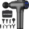 APHERMA Massage Gun, Muscle Massage Gun for Athletes Handheld Electric Deep Tissue Back Massager, Percussion Massage Device for Pain Relief with 30 Speed Levels 9 Heads - Image 2