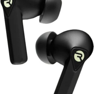 Raycon The Gaming Bluetooth True Wireless Earbuds with Built in Mic, Low Latency, 31 Hours of Battery, Charging Case with Talk, Text, and Play, Bluetooth 5.0 (Carbon Black)