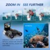 Digital Binoculars with Built-in 40MP Camera - 10x Optical Zoom, 8X Digital Zoom, 2.5K Videos, HD Quality - Ideal for Concerts, Bird Watching, and Outdoor Adventures - Image 2