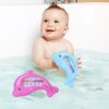 Baby Bath Water Thermometer Toddler Shower Thermometer Dolphin Baby Bath Toys Tub Water Sensor Baby Care Rabbit Decoration Wreath Wreath Pendant Easter Decor Easter Decorations - Image 2