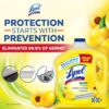 Lysol Multi-Surface Cleaner, Sanitizing and Disinfecting Pour, to Clean and Deodorize, Sparkling Lemon and Sunflower Essence, 90 Fl Oz - Image 3