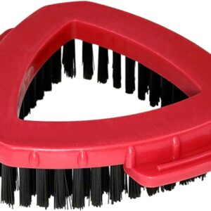 Triangle Brush Head | Floor Scrubber Replacement | Thick Bristles Spin, Mop Replace Head, Kitchen Floors Sinks, Bathtubs Bathroom Tiles, Shower Tiles Scrubber, Floor Cleaning Tool, Spin Mop Head