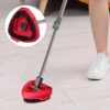 Triangle Brush Head | Floor Scrubber Replacement | Thick Bristles Spin, Mop Replace Head, Kitchen Floors Sinks, Bathtubs Bathroom Tiles, Shower Tiles Scrubber, Floor Cleaning Tool, Spin Mop Head - Image 3