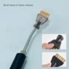 for SC1 SC2 SC3 SC4 Flat Copper Brush Cleaning Brush for Steam Cleaner Attachment Adapter Home Cleaning Nozzle - Image 2